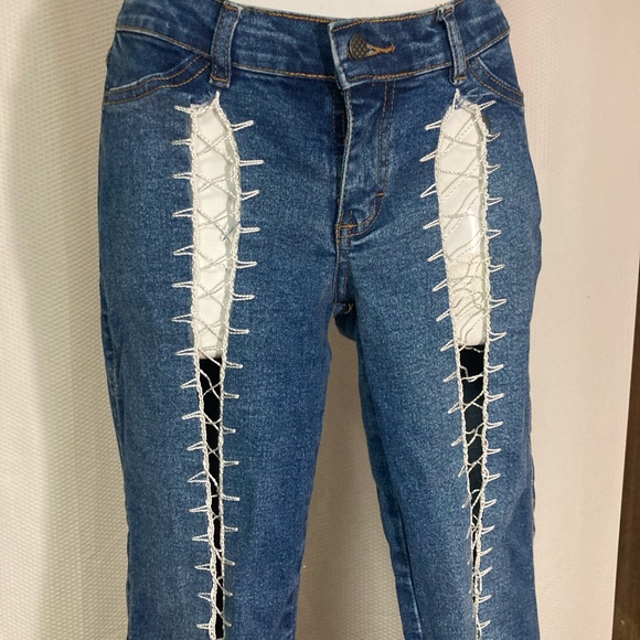 Lace up y2k vintage jeans - Picture 7 of 7